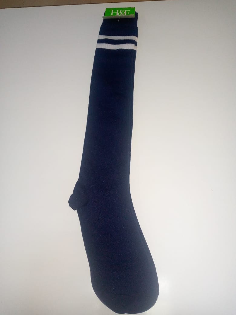 ice  montesori-Socks Navy White