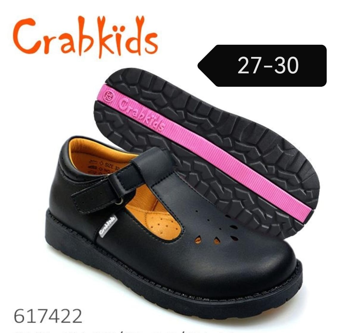 Crabkids kids school shoes-617422