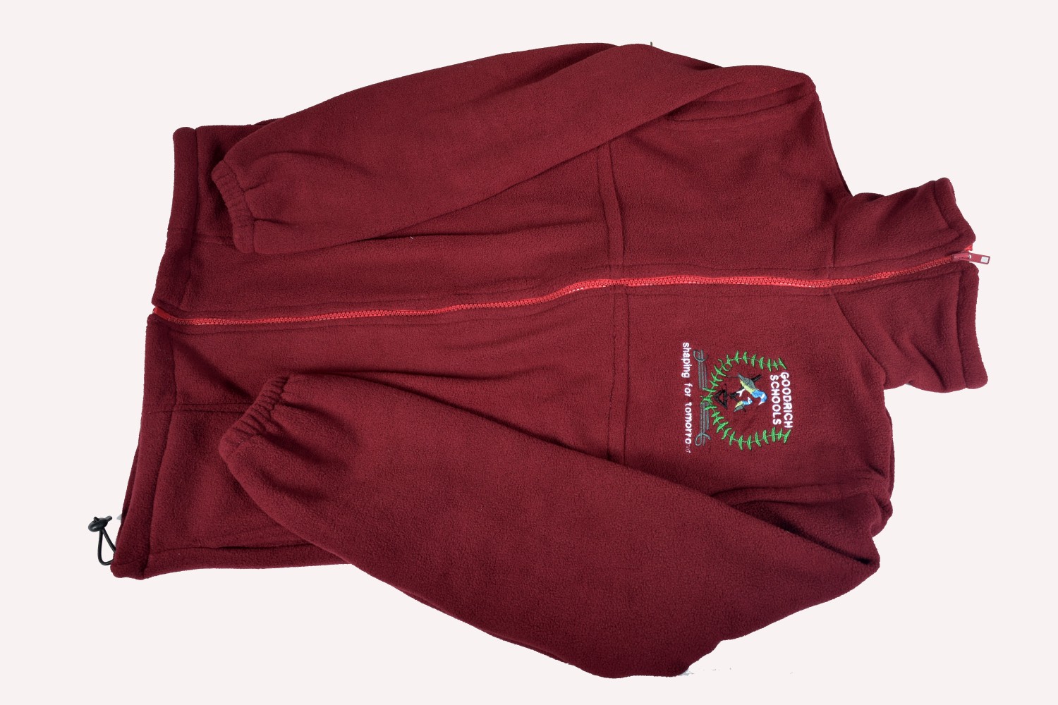 Goodrich School-Fleece Maroon