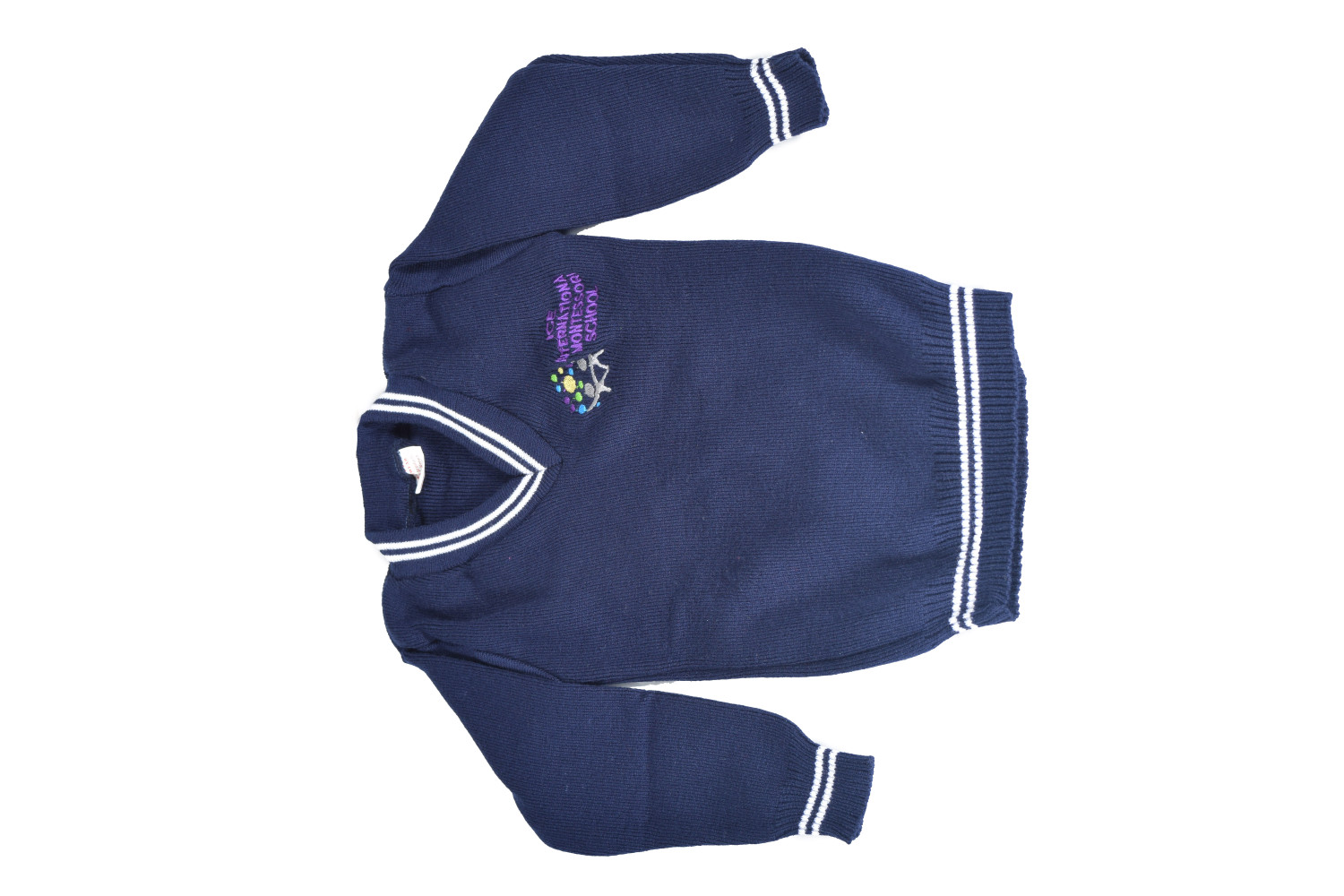 Ice Montessori-Navy Sweater